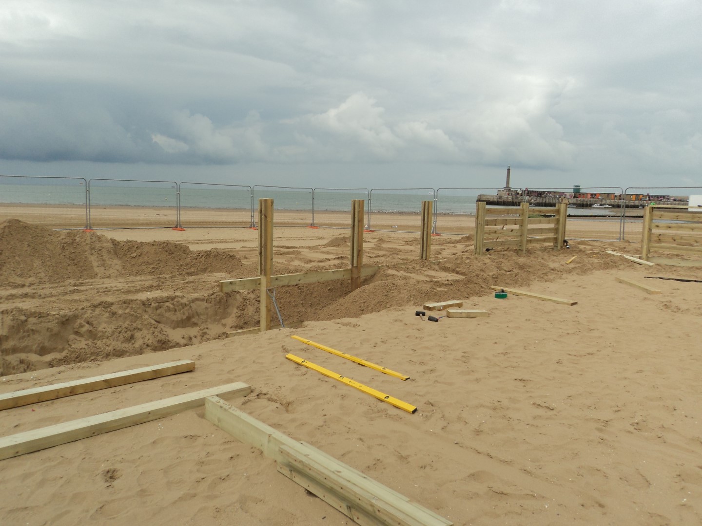 Thanet council volley ball court and changing rooms